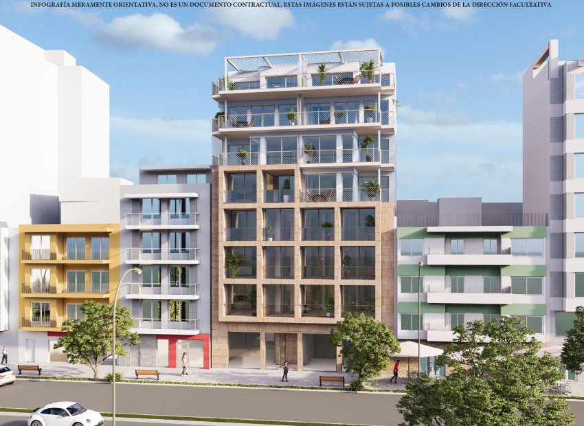 Nieuwbouw Woningen - Appartement -
Villajoyosa - Pueblo