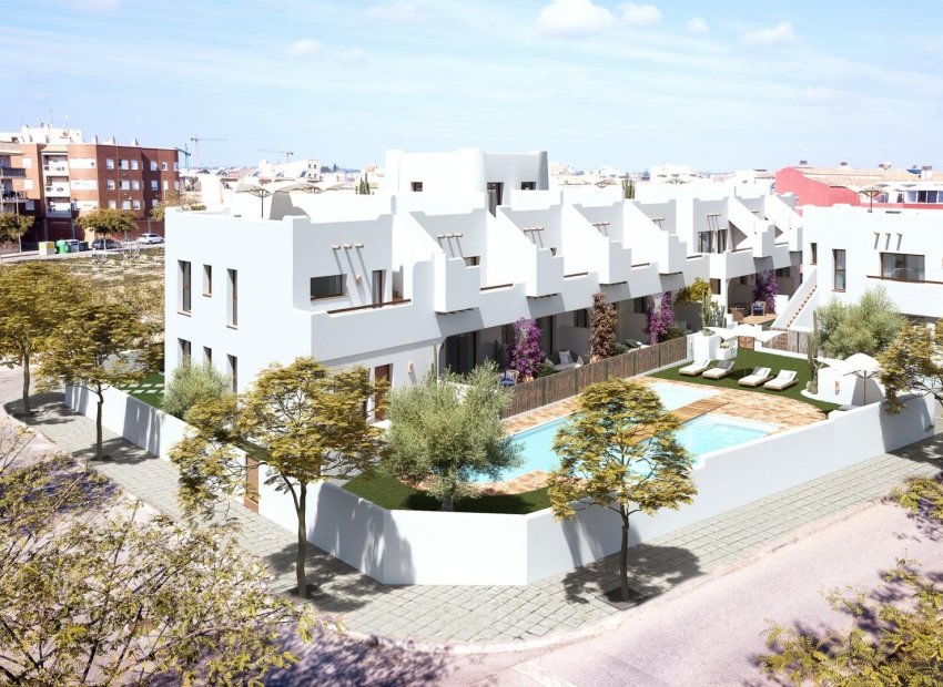 Nieuwbouw Woningen - Bungalow - Begane grond -
Pilar de la Horadada - pueblo