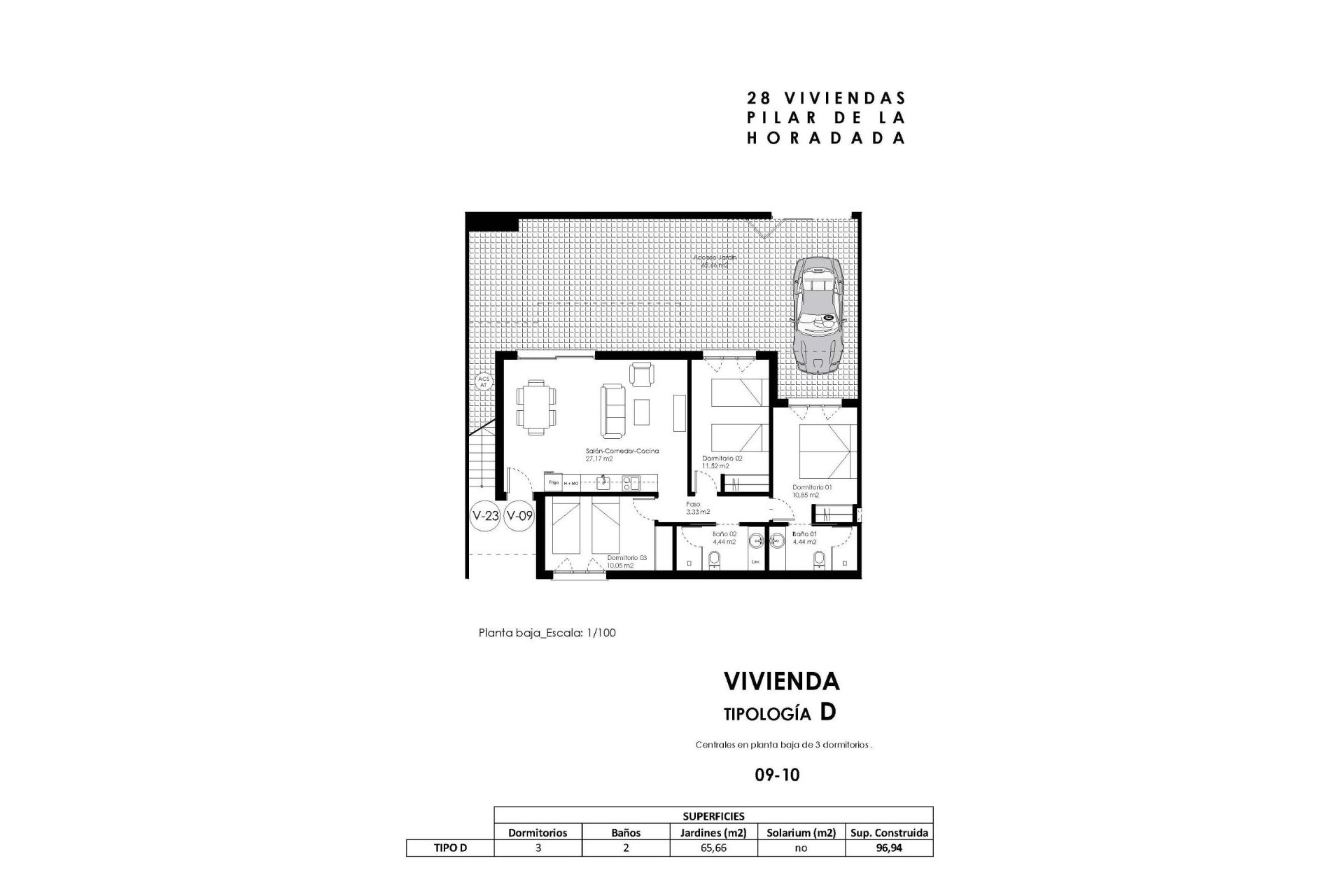 Nieuwbouw Woningen - Bungalow - Begane grond -
Pilar de la Horadada - pueblo
