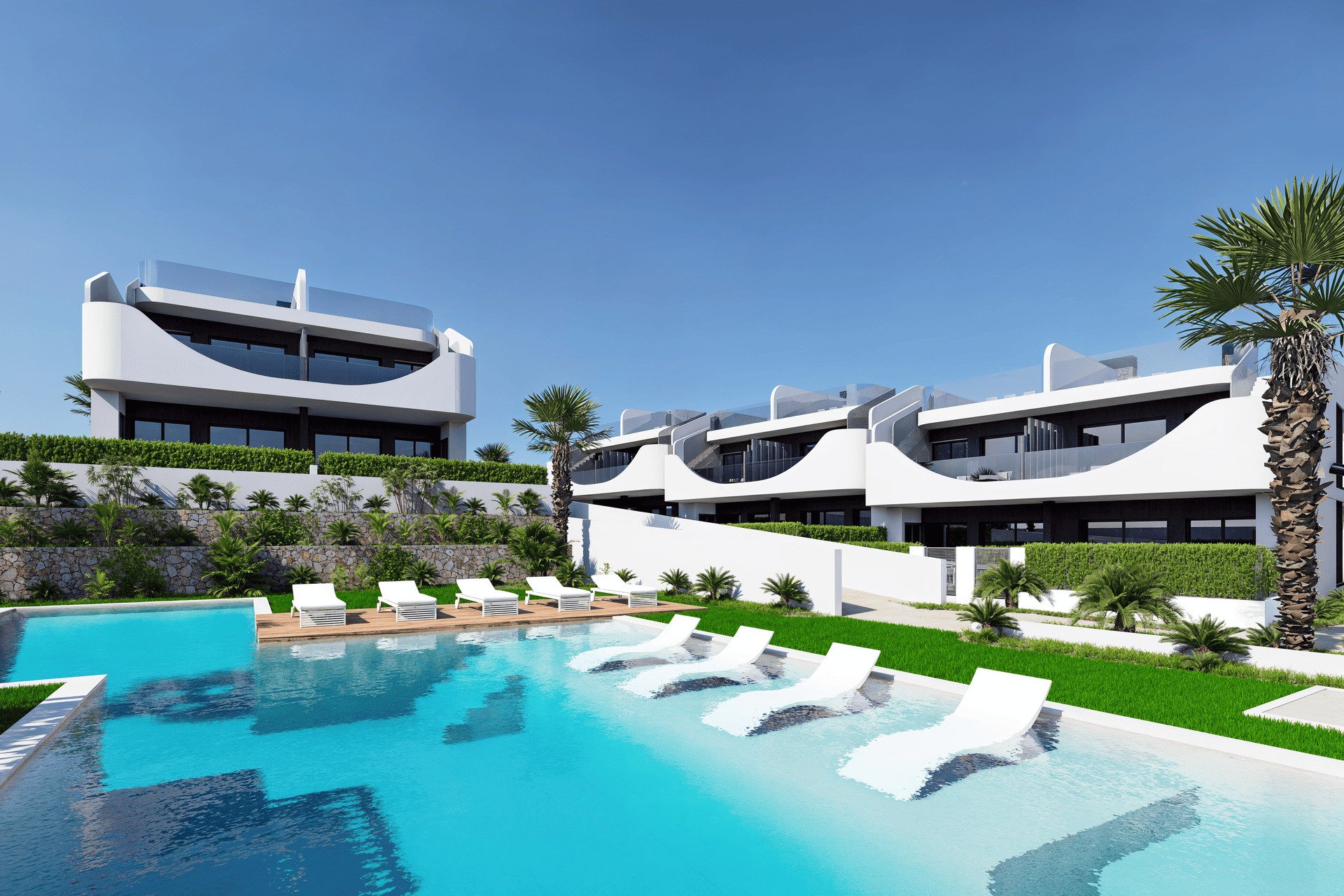 Nieuwbouw Woningen - Bungalow - Begane grond -
San Miguel de Salinas