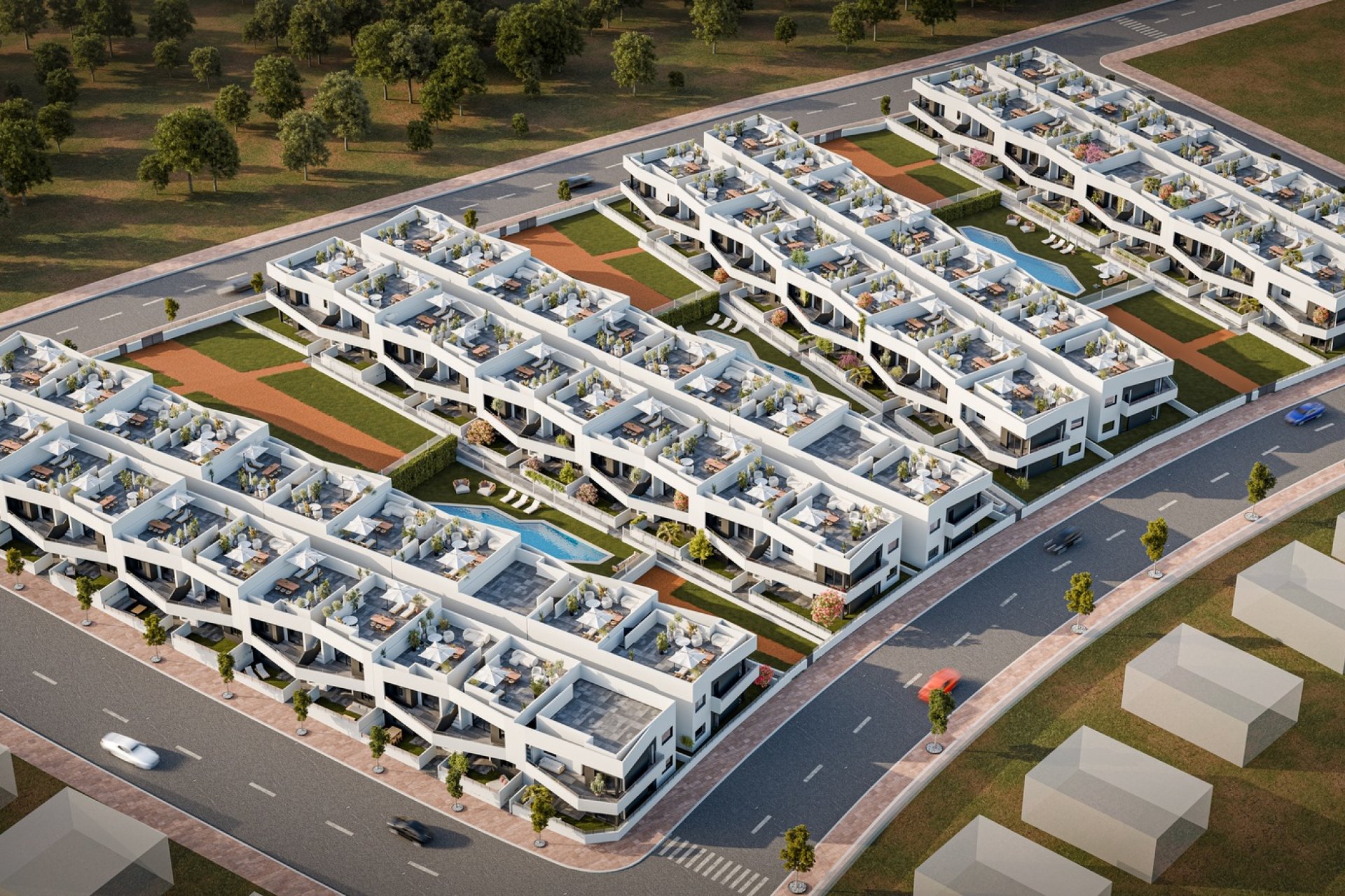 Nieuwbouw Woningen - Bungalow - Begane grond -
San Miguel de Salinas