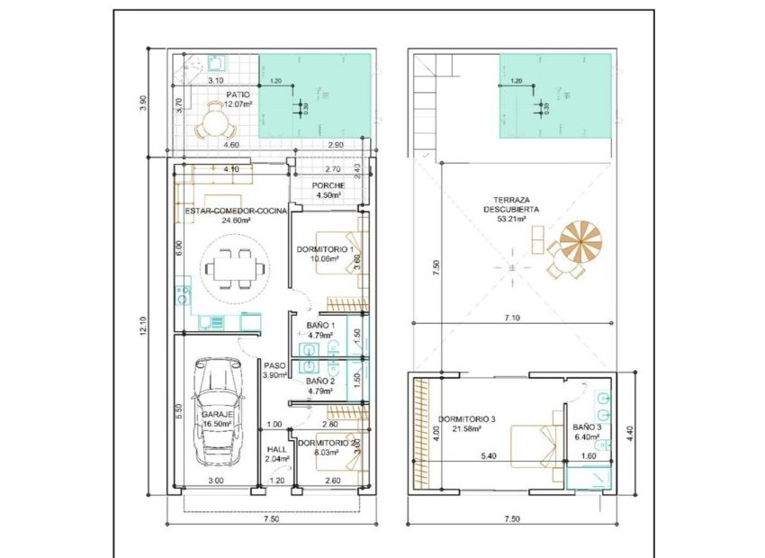 Nieuwbouw Woningen - Bungalow -
Ciudad Quesada - Rojales - Rojales