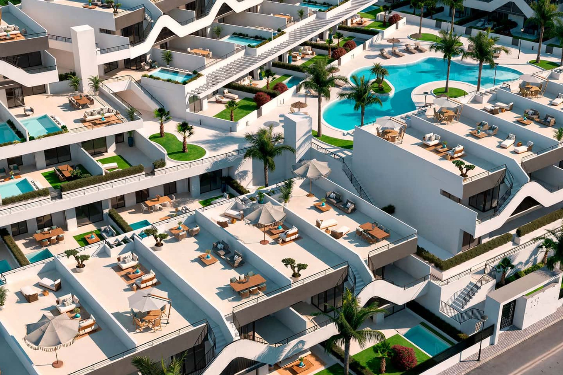 Nieuwbouw Woningen - Bungalow op verdieping -
Alfas del Pí - l'Alfàs del Pi