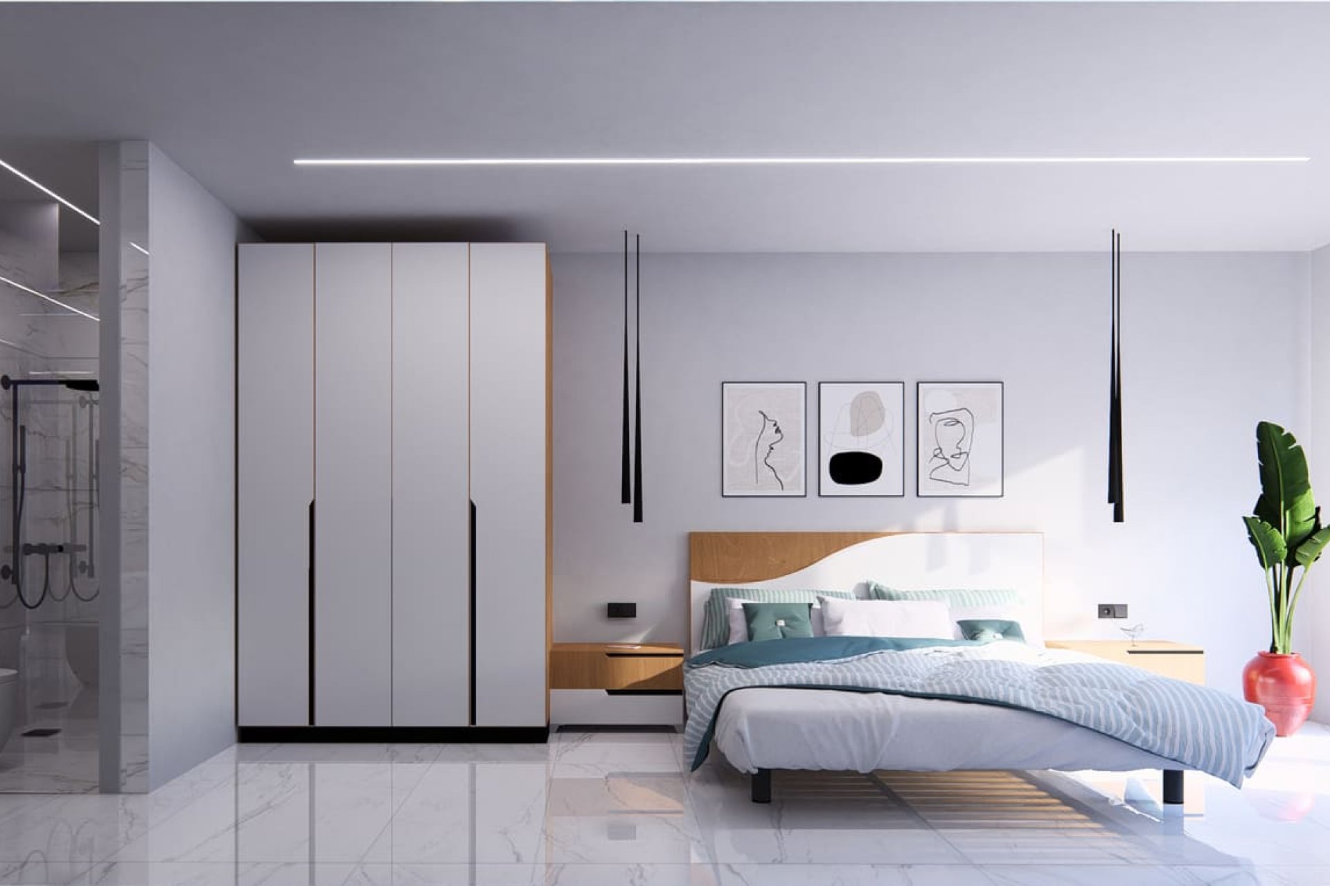 Nieuwbouw Woningen - Bungalow op verdieping -
Algorfa - La Finca Golf