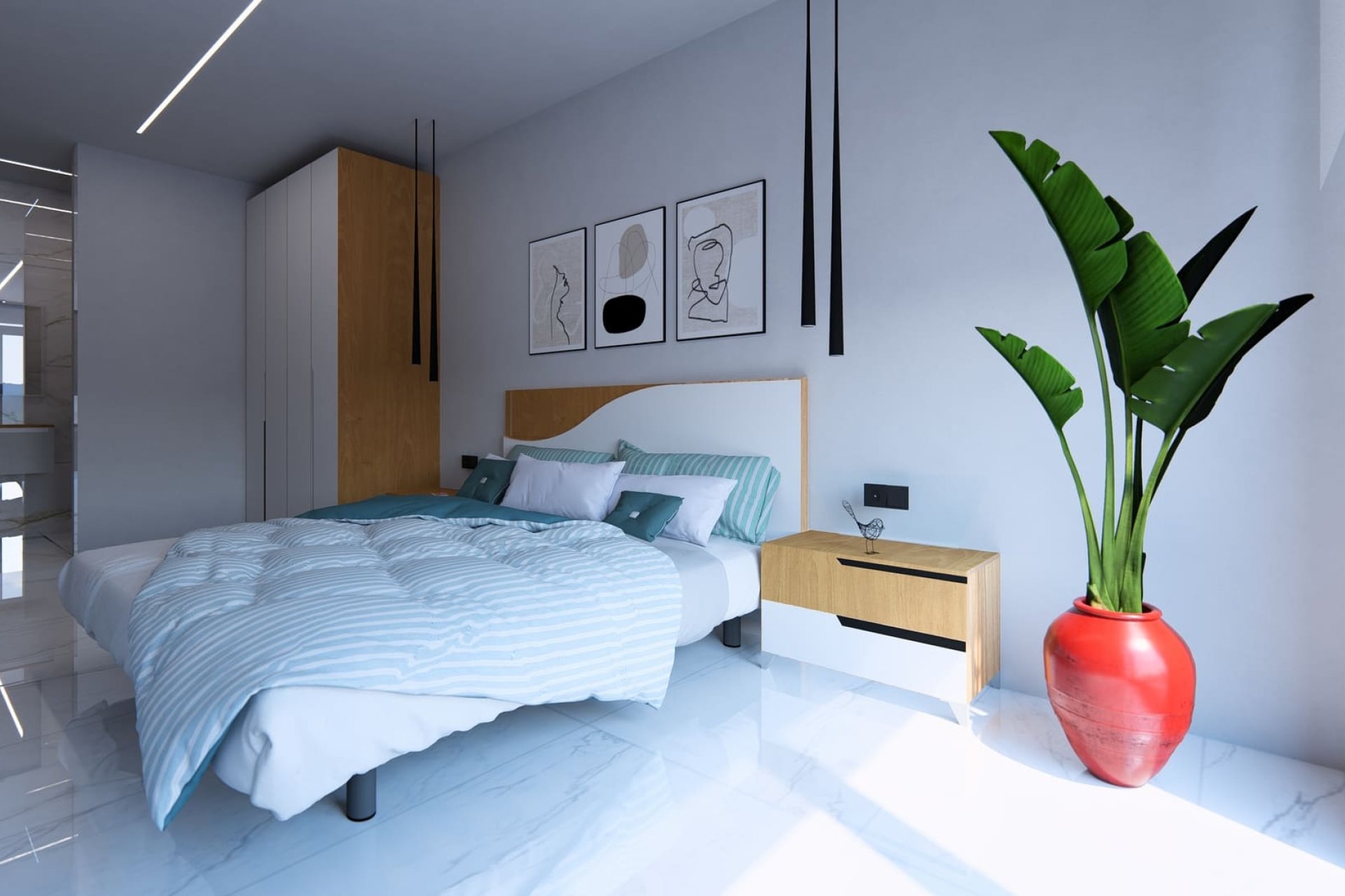 Nieuwbouw Woningen - Bungalow op verdieping -
Algorfa - La Finca Golf