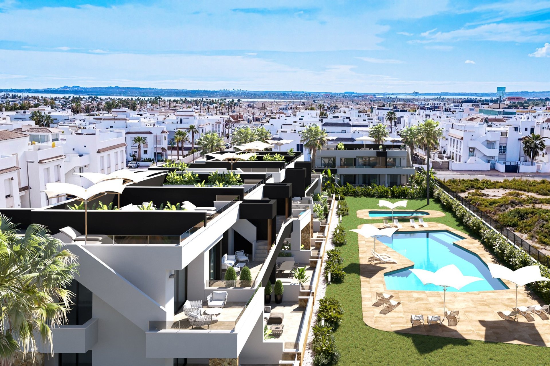 Nieuwbouw Woningen - Bungalow op verdieping -
Ciudad Quesada - Rojales - Ciudad Quesada