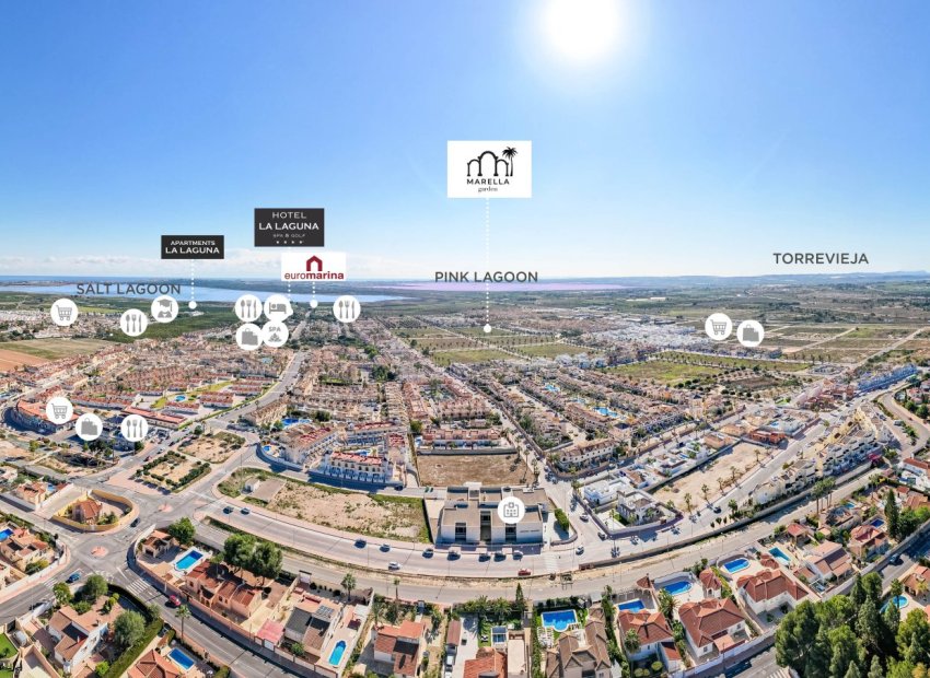 Nieuwbouw Woningen - Bungalow op verdieping -
Ciudad Quesada - Rojales - Rojales