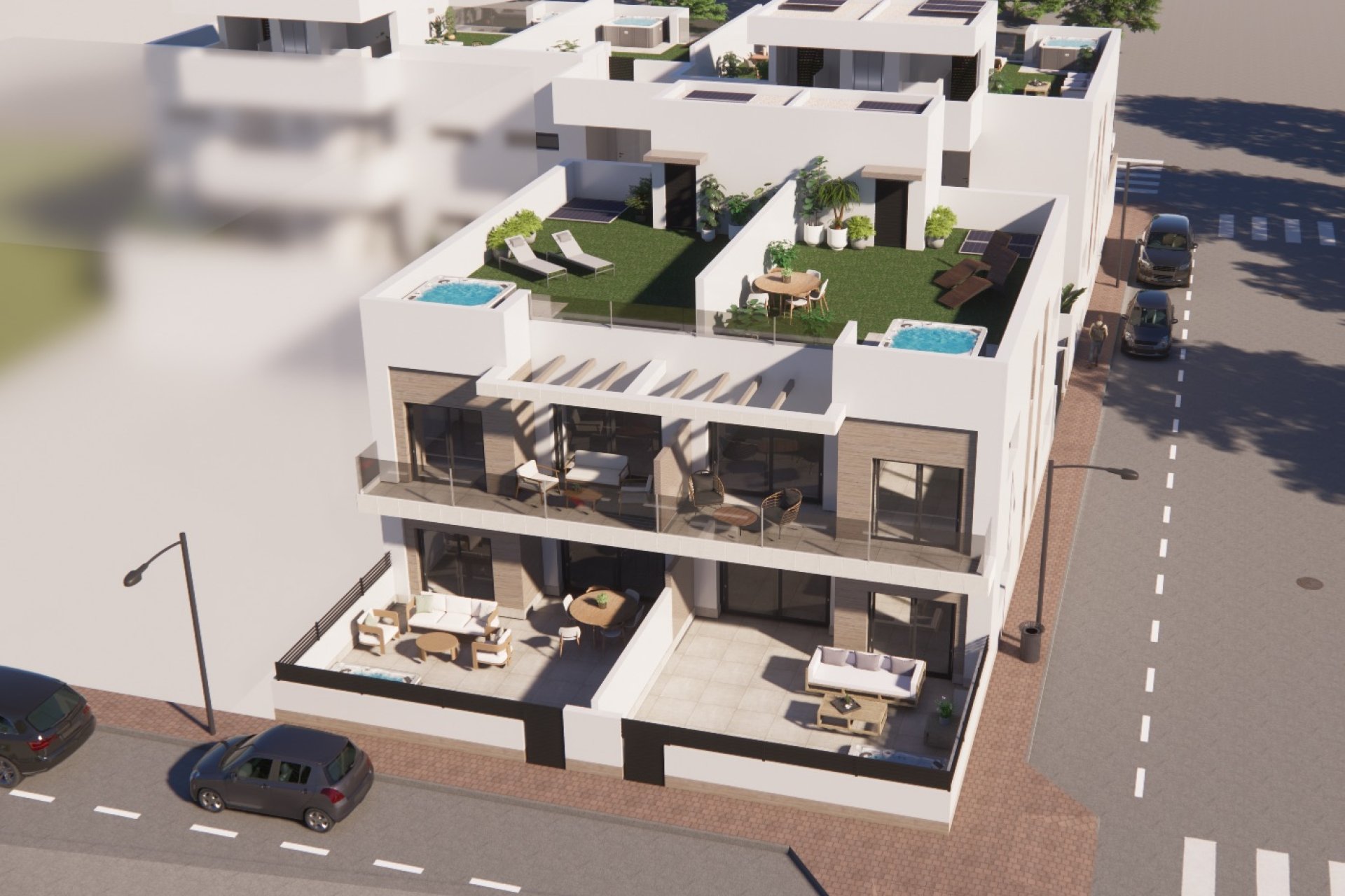 Nieuwbouw Woningen - Bungalow op verdieping -
Ciudad Quesada - Rojales - Rojales