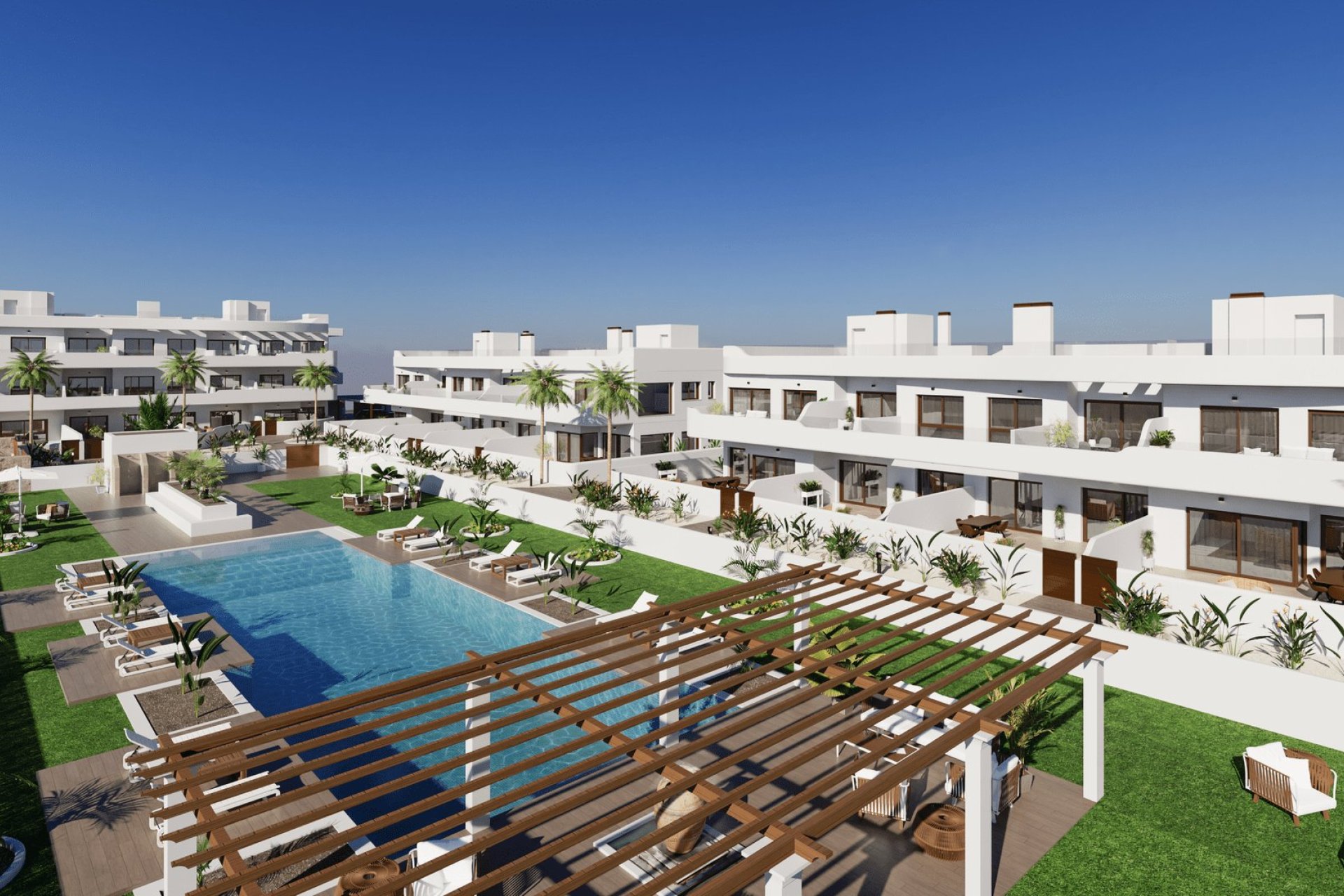 Nieuwbouw Woningen - Bungalow op verdieping -
Los Alcazares - Los Alcázares