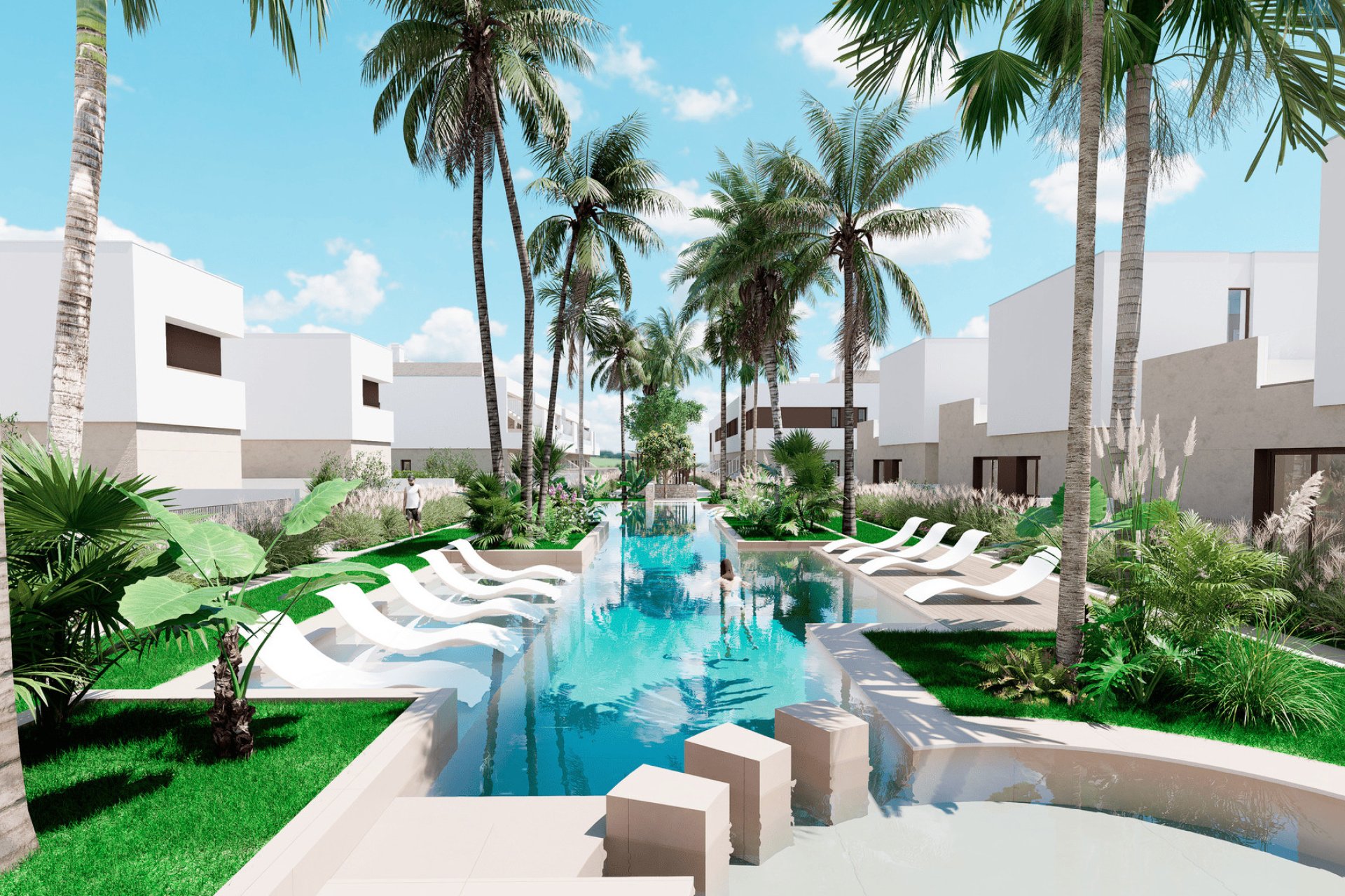 Nieuwbouw Woningen - Bungalow op verdieping -
Los Alcazares - Los Alcázares