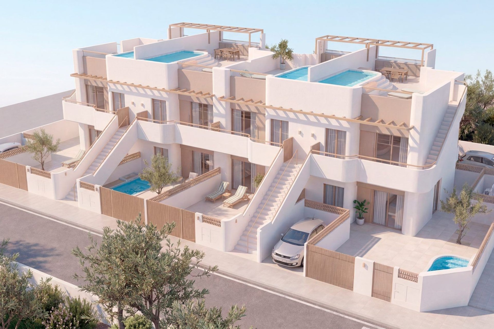 Nieuwbouw Woningen - Bungalow op verdieping -
Pilar de la Horadada