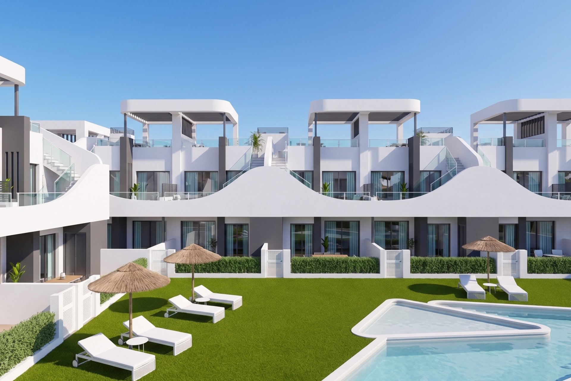 Nieuwbouw Woningen - Bungalow op verdieping -
San Fulgencio