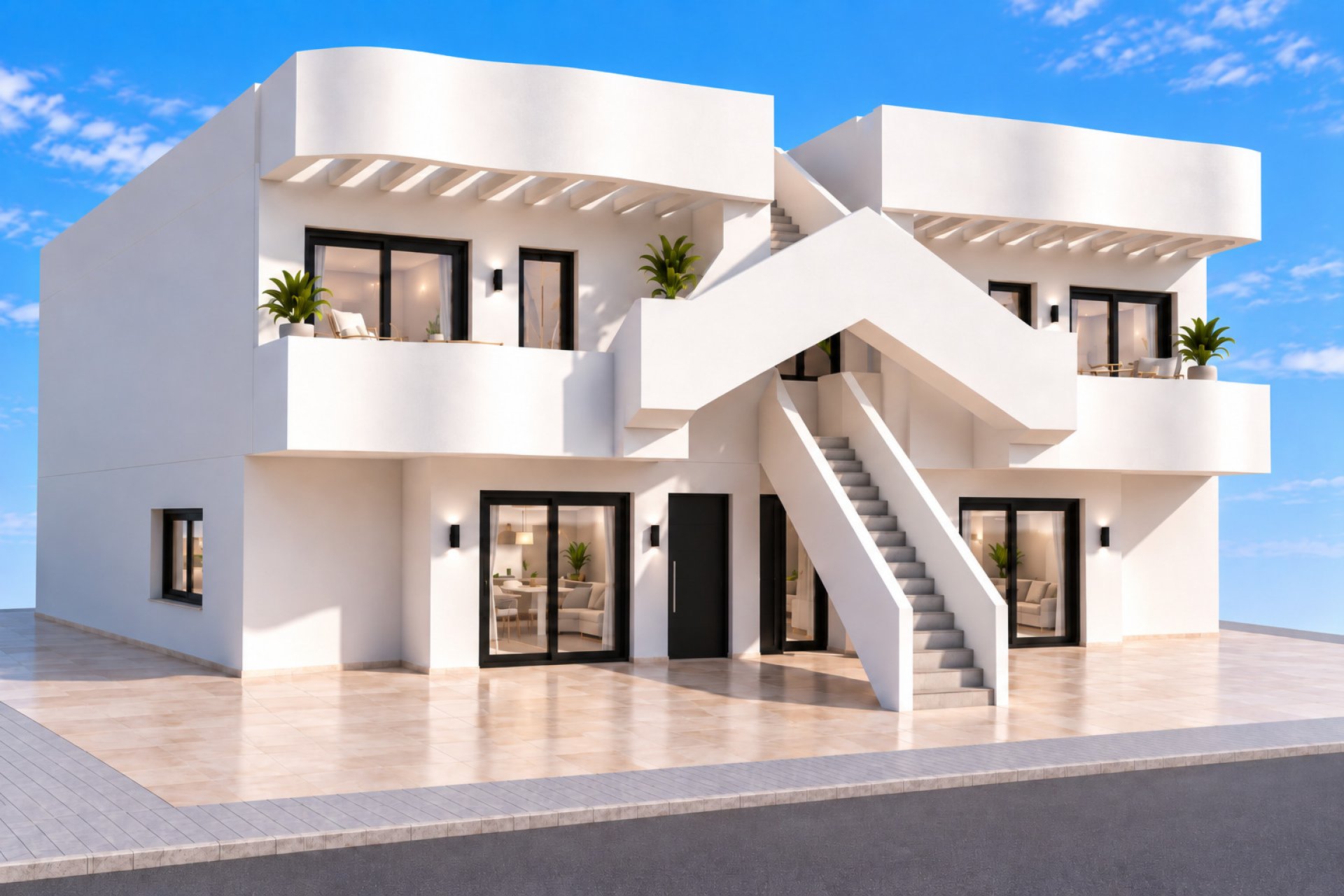 Nieuwbouw Woningen - Bungalow op verdieping -
San Pedro del Pinatar - San Pedro Del Pinatar