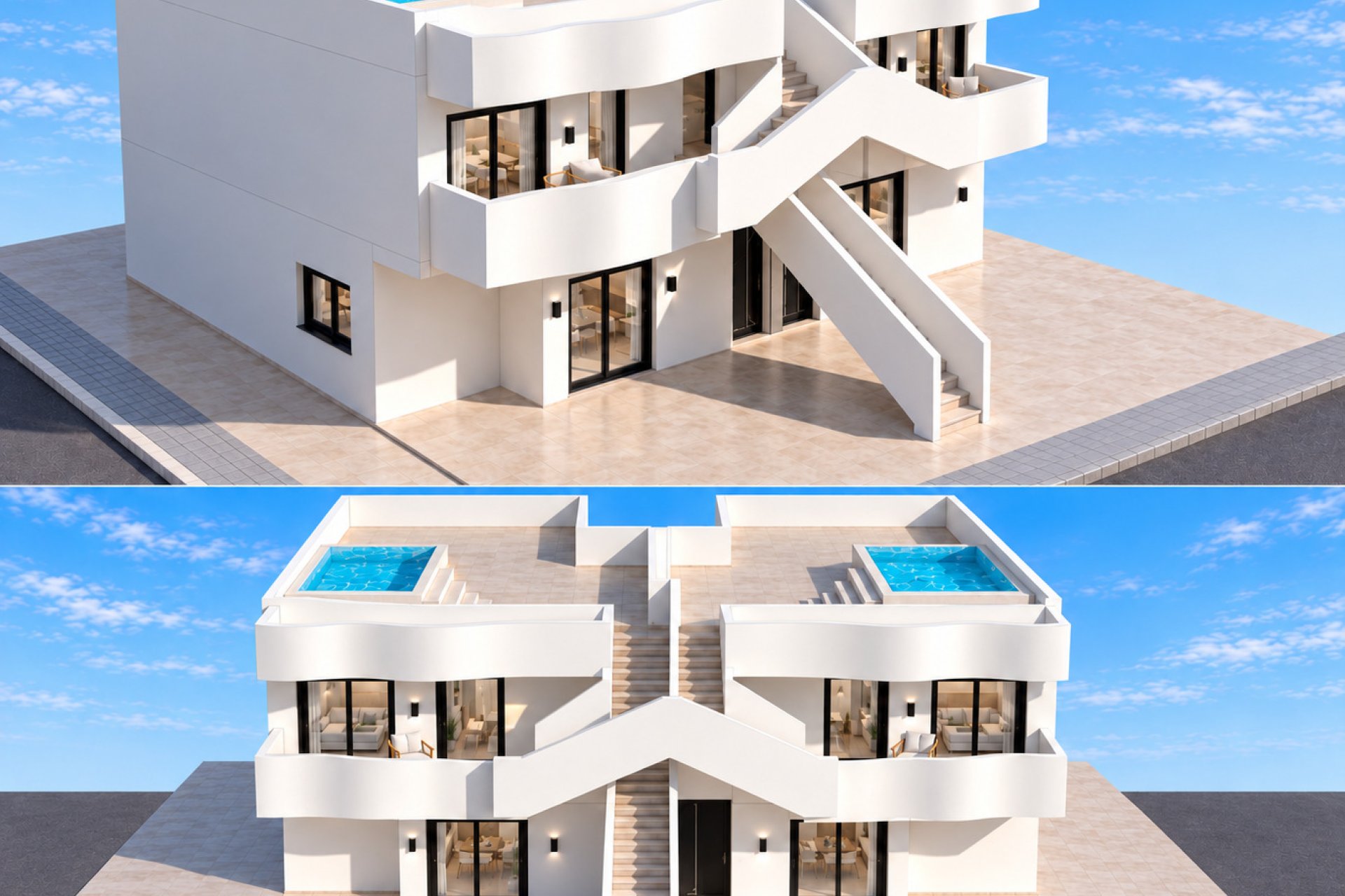 Nieuwbouw Woningen - Bungalow op verdieping -
San Pedro del Pinatar - San Pedro Del Pinatar
