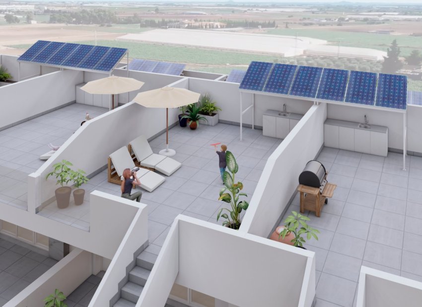 Nieuwbouw Woningen - Bungalow op verdieping -
Torre Pacheco - Roldán