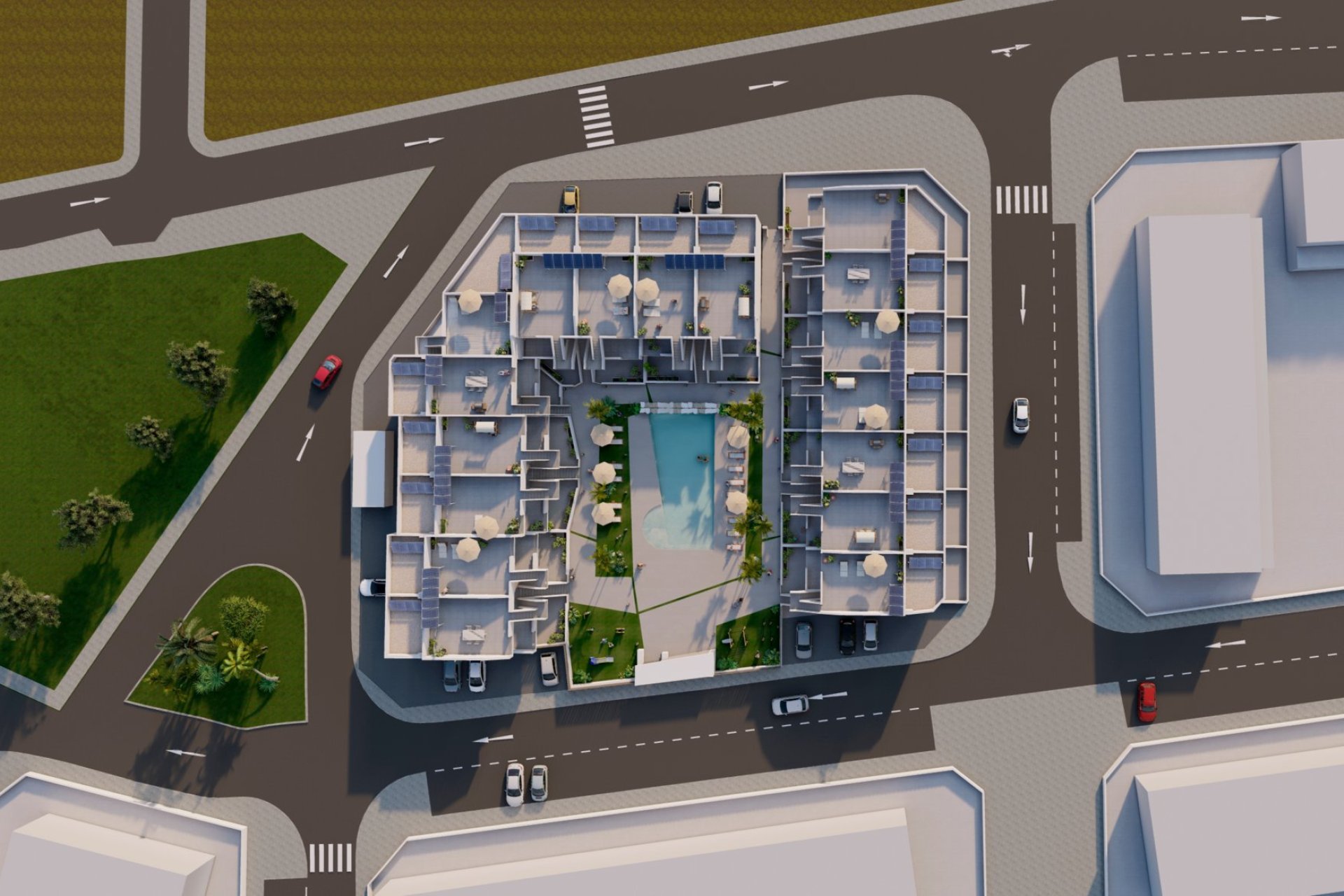 Nieuwbouw Woningen - Bungalow op verdieping -
Torre Pacheco - Roldán