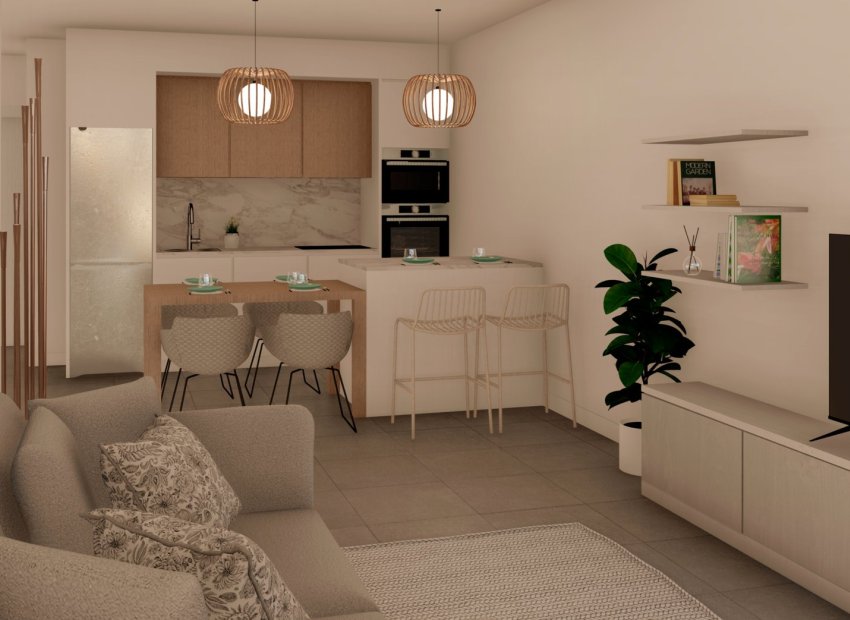 Nieuwbouw Woningen - Bungalow op verdieping -
Torre Pacheco - Roldán