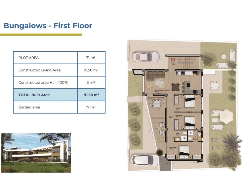 Nieuwbouw Woningen - Bungalow -
Orihuela Costa - La Ciñuelica