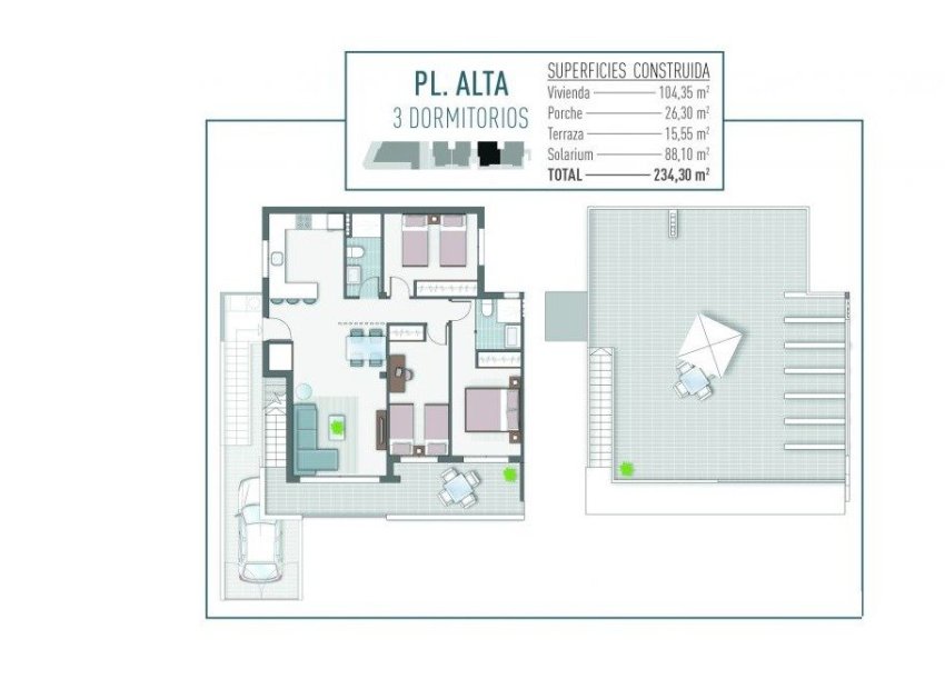 Nieuwbouw Woningen - Bungalow -
Pilar de la Horadada - La Rambla