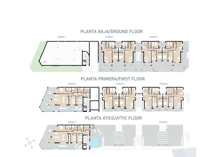 Nieuwbouw Woningen - Bungalow -
Pilar de la Horadada - La Rambla