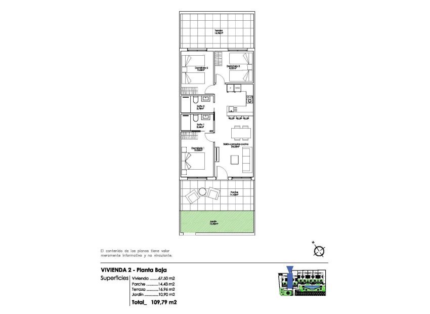 Nieuwbouw Woningen - Bungalow -
Pilar de la Horadada - Parque Ramon eugenio Escudero