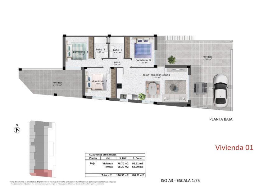 Nieuwbouw Woningen - Bungalow -
Pilar de la Horadada - Polígono Industrial Zona Raimundo Bened