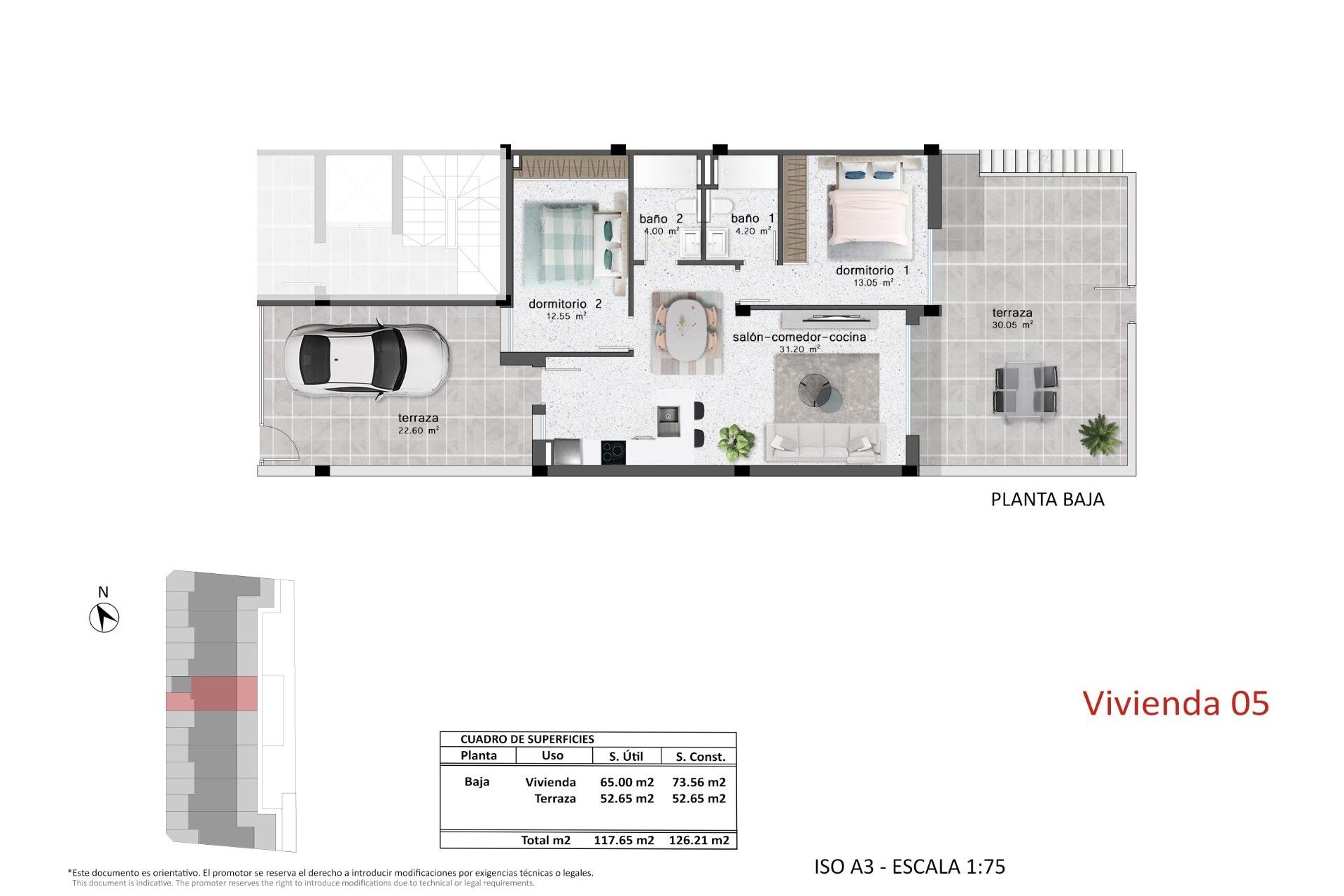 Nieuwbouw Woningen - Bungalow -
Pilar de la Horadada - Polígono Industrial Zona Raimundo Bened