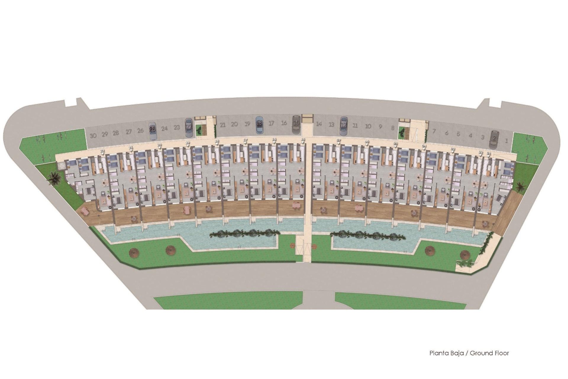 Nieuwbouw Woningen - Bungalow -
Pilar de la Horadada - pueblo