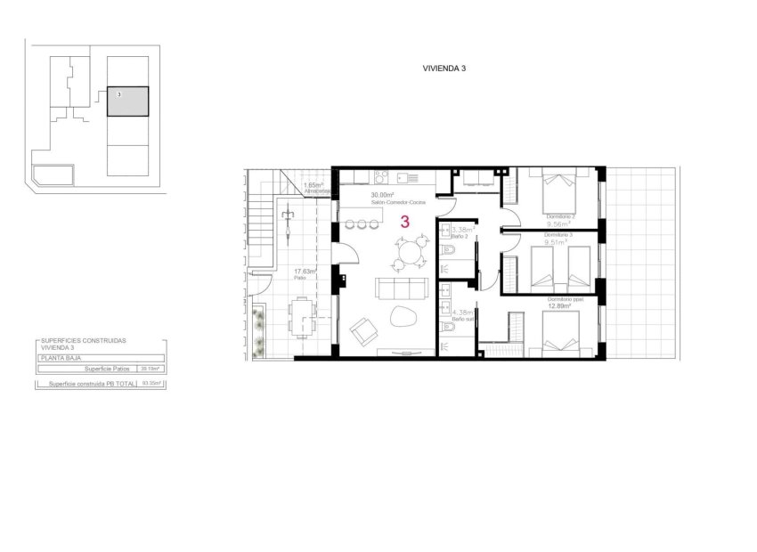 Nieuwbouw Woningen - Bungalow -
Pilar de la Horadada - pueblo