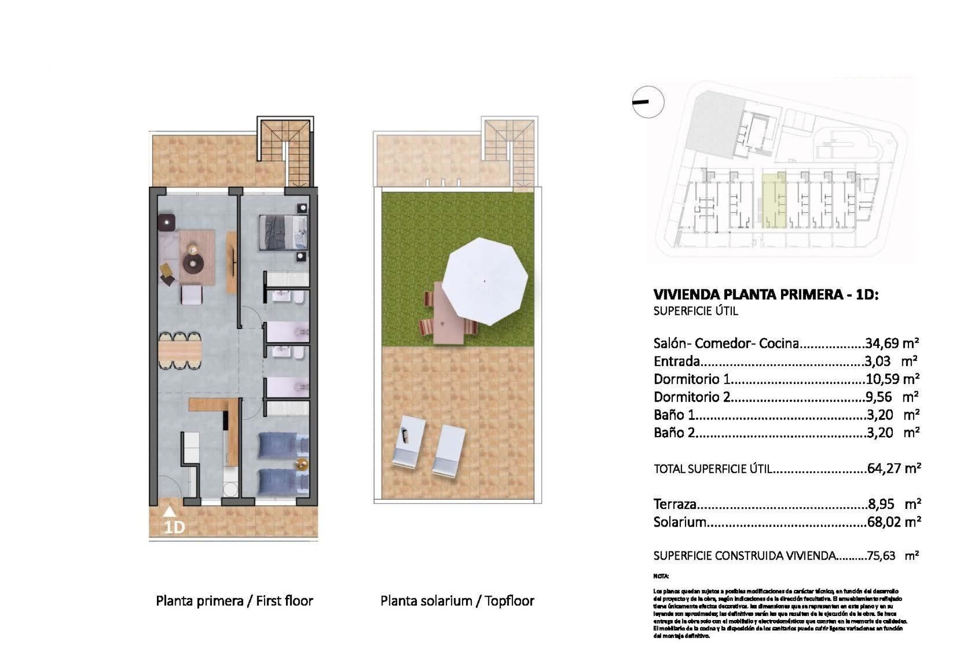 Nieuwbouw Woningen - Bungalow -
Pilar de la Horadada - pueblo