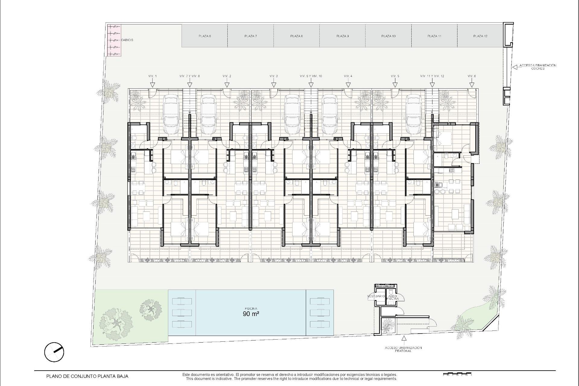 Nieuwbouw Woningen - Bungalow -
Pilar de la Horadada - Zona Pueblo