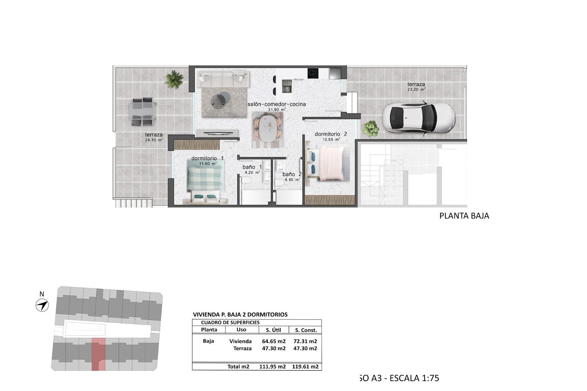 Nieuwbouw Woningen - Bungalow -
Pilar de la Horadada