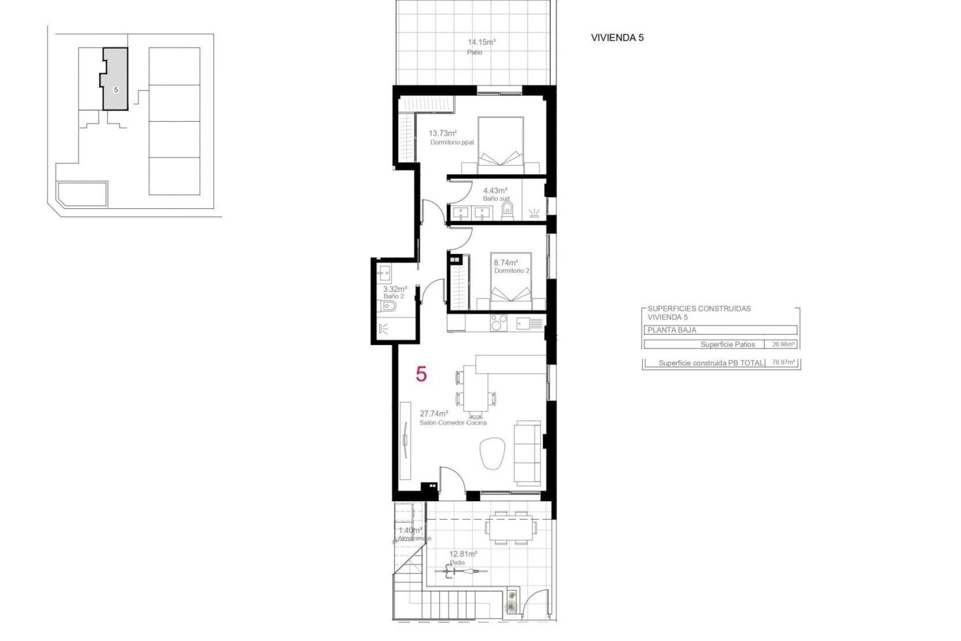 Nieuwbouw Woningen - Bungalow -
Pilar de la Horadada