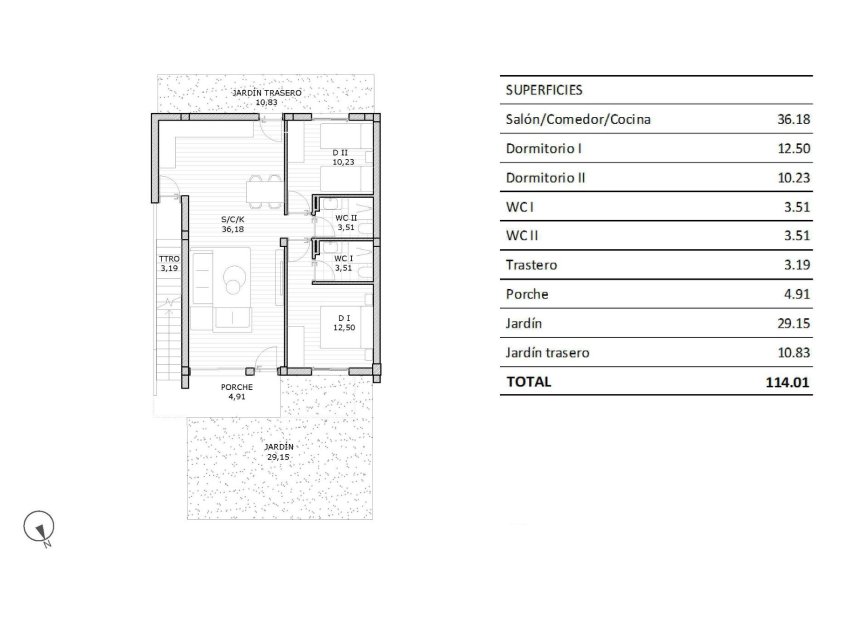 Nieuwbouw Woningen - Bungalow -
San Miguel de Salinas - Pueblo