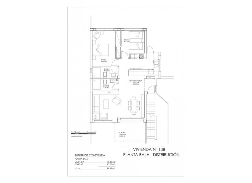 Nieuwbouw Woningen - Bungalow -
San Miguel de Salinas - Urbanizaciones