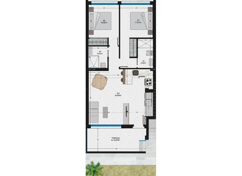 Nieuwbouw Woningen - Bungalow -
San Pedro del Pinatar - Centro