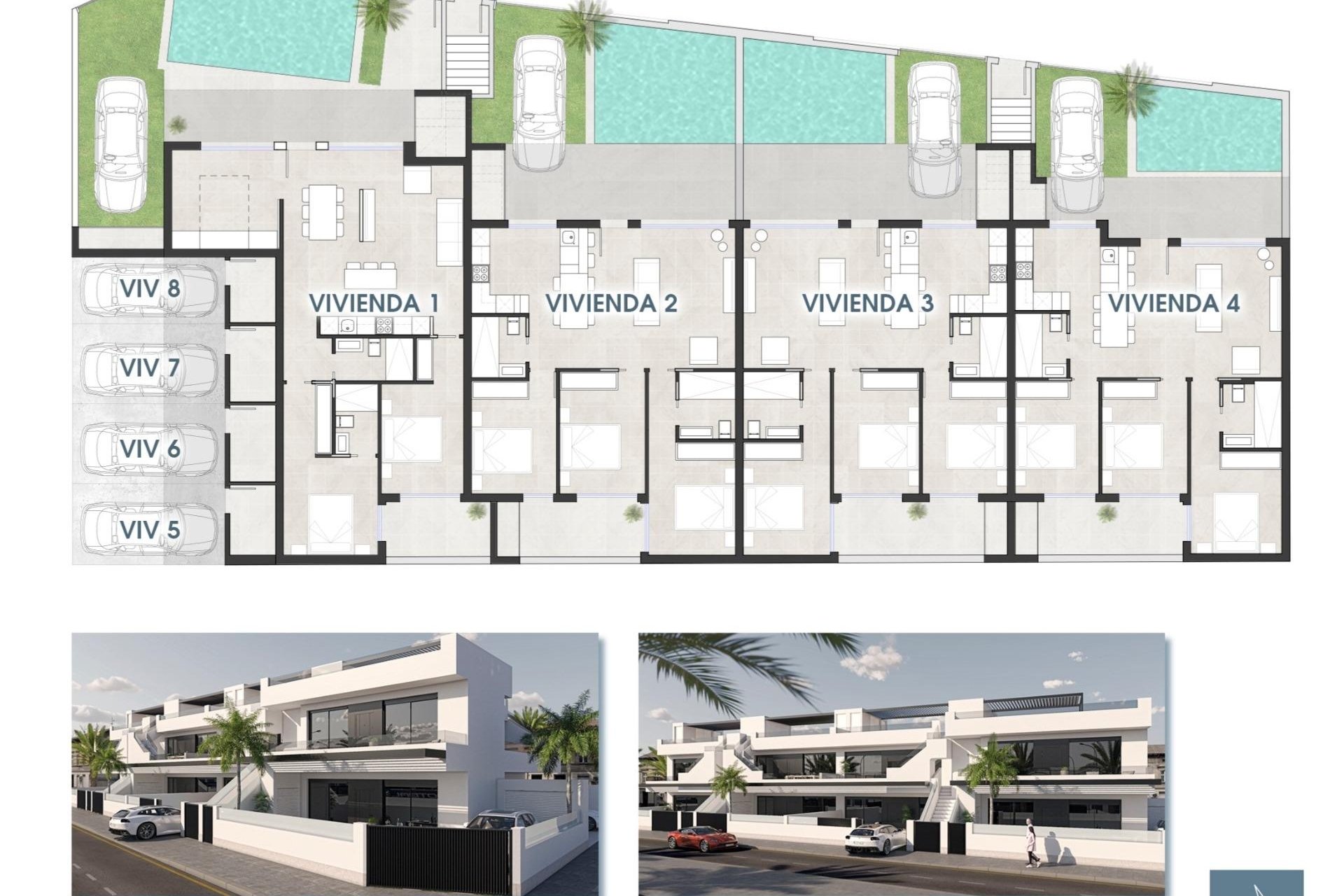 Nieuwbouw Woningen - Bungalow -
San Pedro del Pinatar - Las Esperanzas