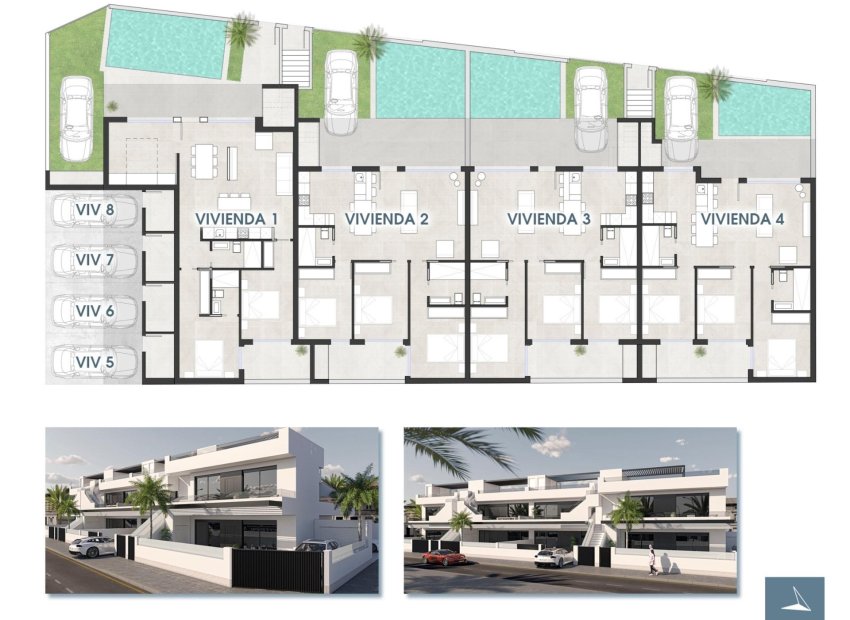 Nieuwbouw Woningen - Bungalow -
San Pedro del Pinatar - Las Esperanzas