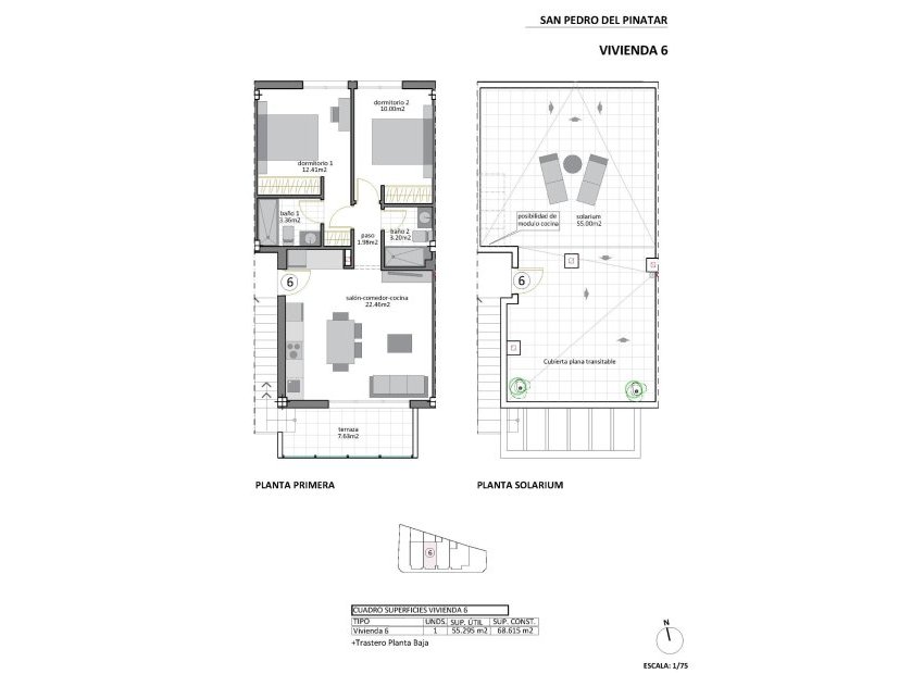 Nieuwbouw Woningen - Bungalow -
San Pedro del Pinatar - Los Cuarteros