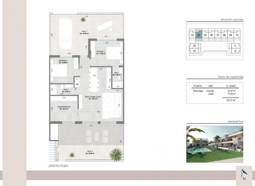 Nieuwbouw Woningen - Bungalow -
San Pedro del Pinatar - San Pedro Del Pinatar