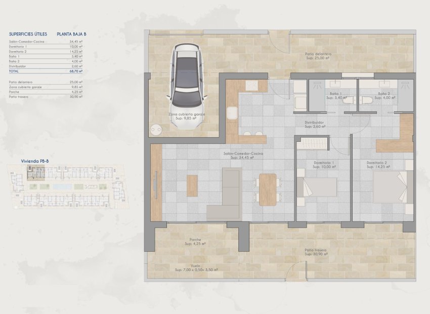 Nieuwbouw Woningen - Bungalow -
Torre Pacheco - Torrepacheco