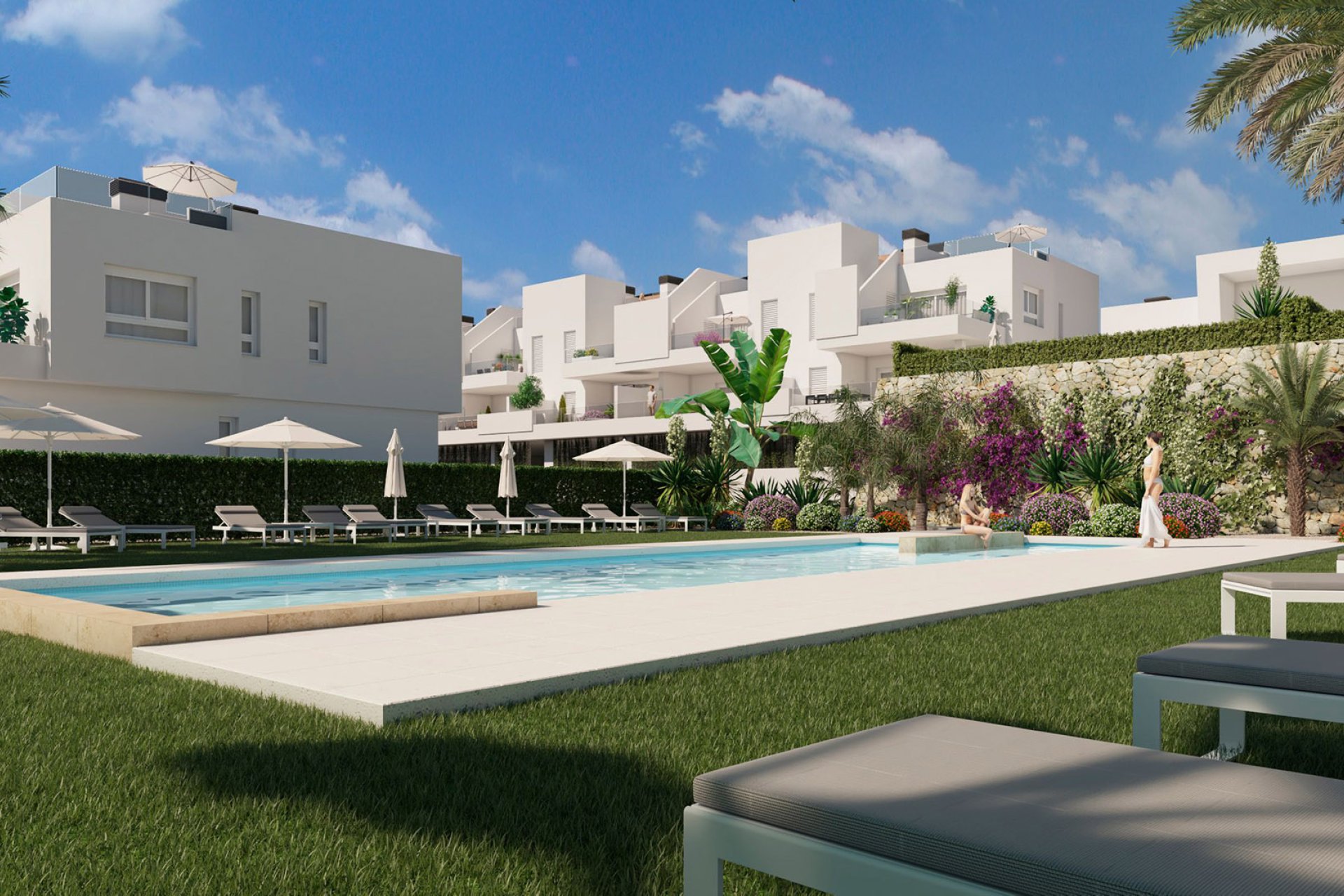 Nieuwbouw Woningen - Gelijkvloers -
Algorfa - La Finca Golf
