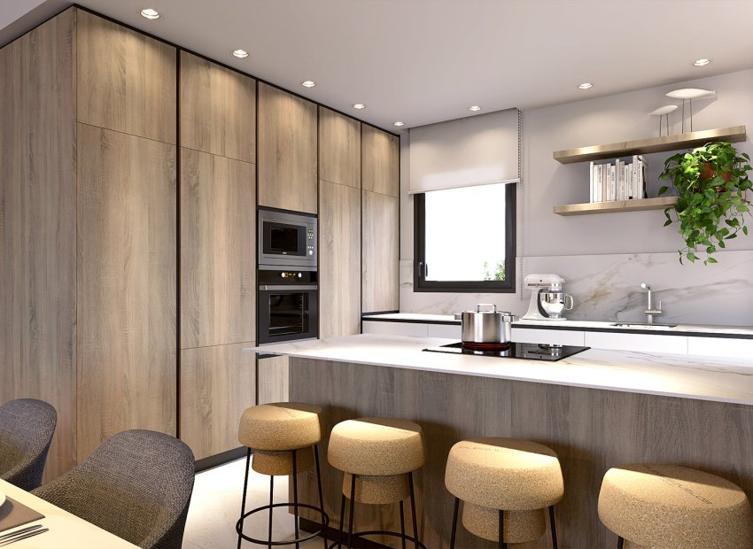 Nieuwbouw Woningen - Geschakelde Villa -
Algorfa
