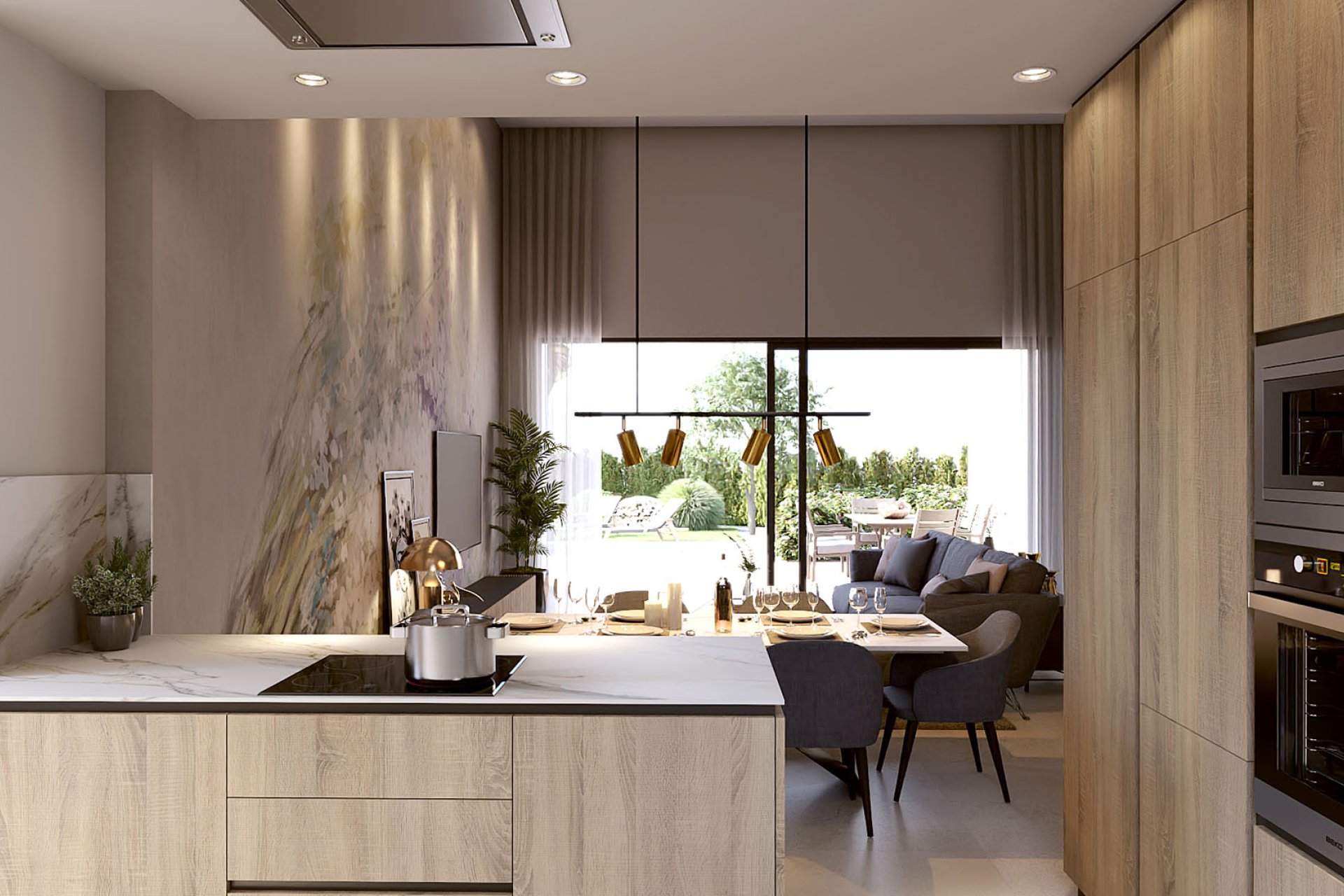 Nieuwbouw Woningen - Geschakelde Villa -
Algorfa