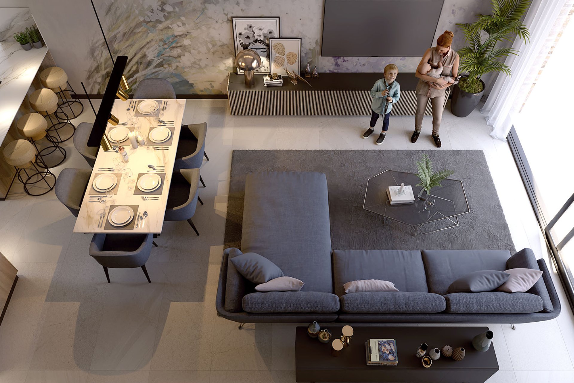 Nieuwbouw Woningen - Geschakelde Villa -
Algorfa