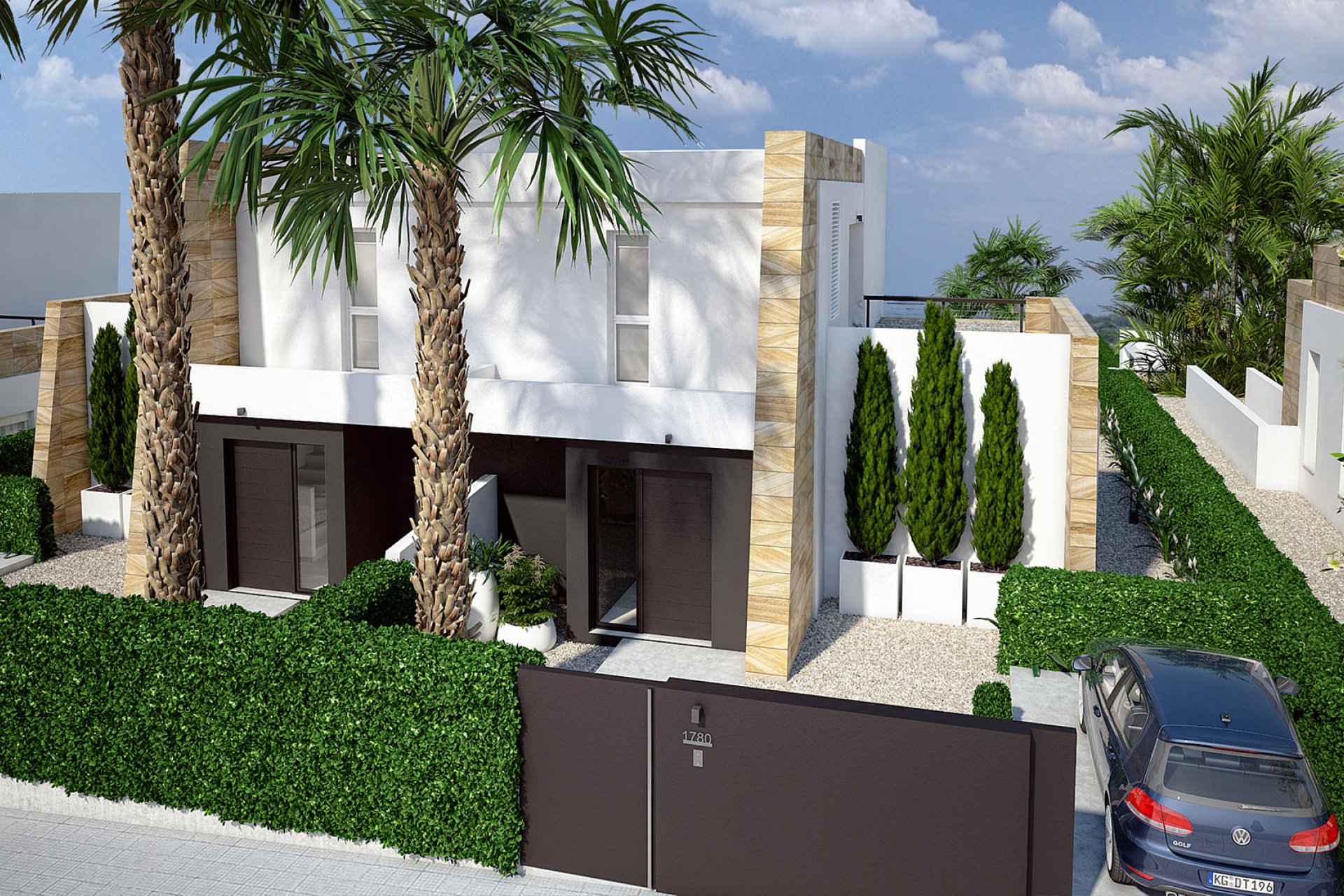 Nieuwbouw Woningen - Geschakelde Villa -
Algorfa