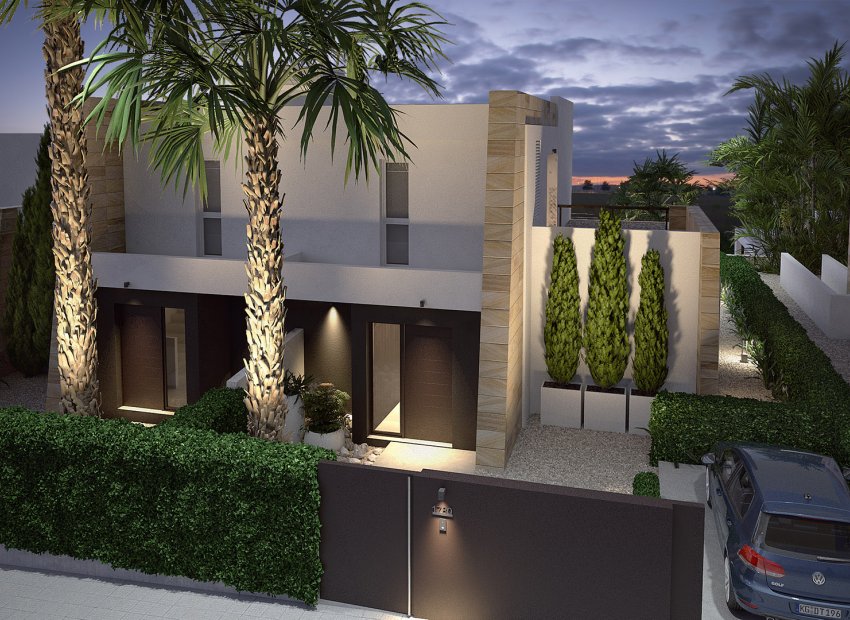 Nieuwbouw Woningen - Geschakelde Villa -
Algorfa