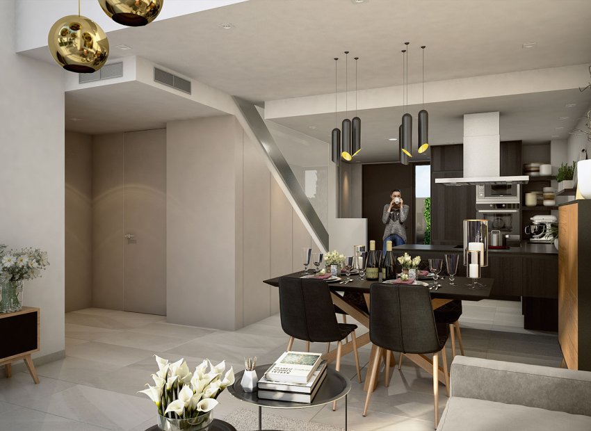 Nieuwbouw Woningen - Geschakelde Villa -
Algorfa