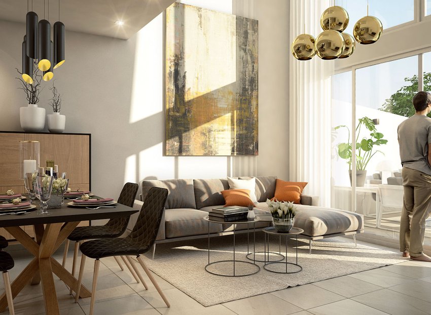 Nieuwbouw Woningen - Geschakelde Villa -
Algorfa