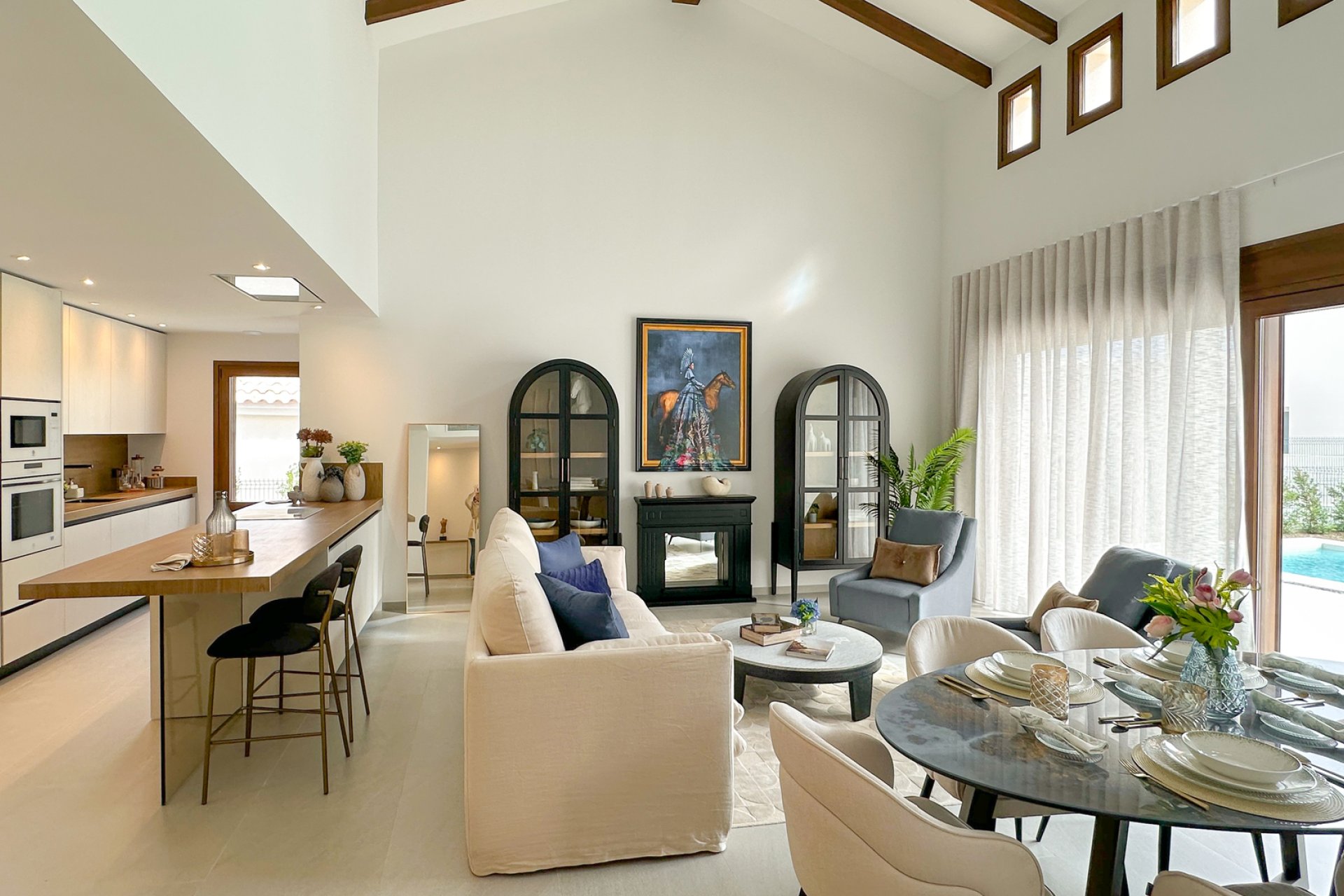 Nieuwbouw Woningen - Geschakelde Villa -
Algorfa